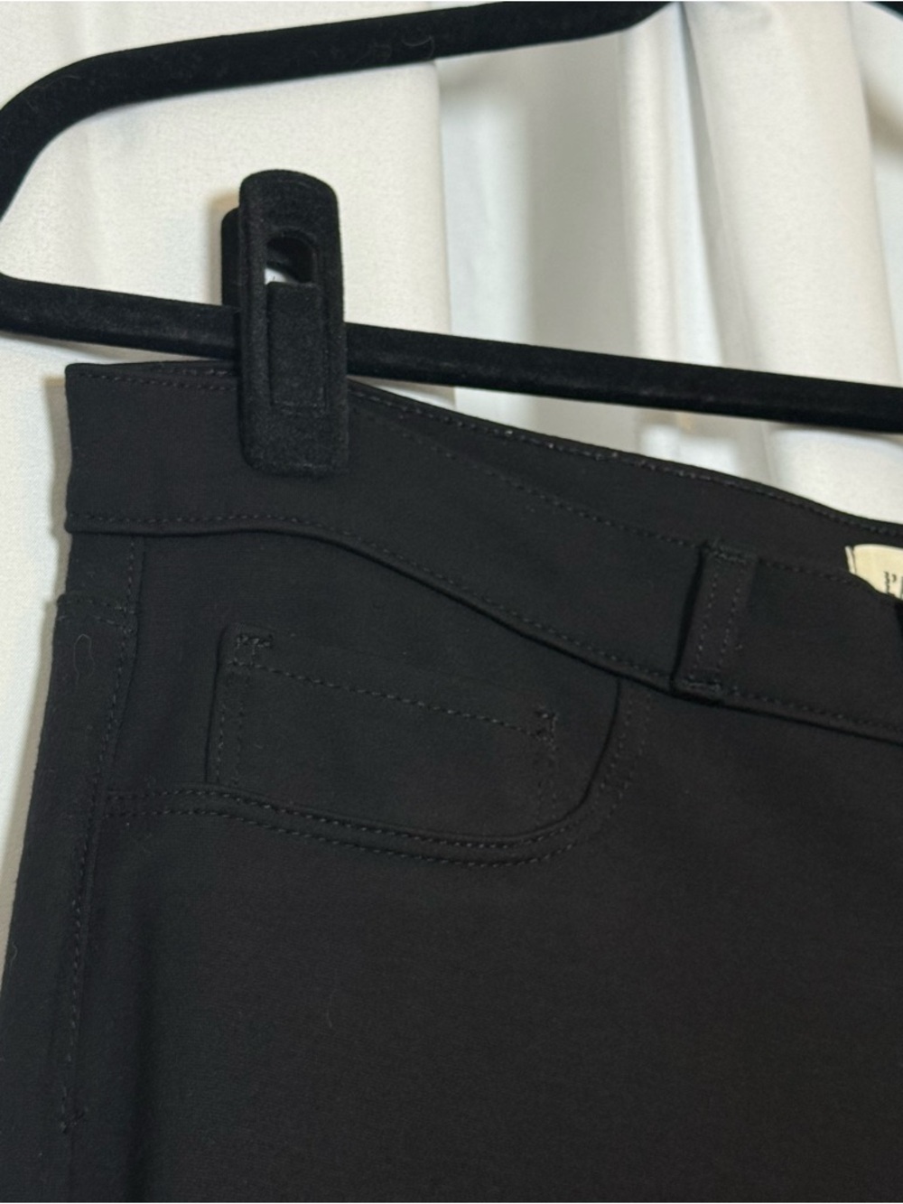 L’Agence Clayton High Rise Wide Leg Ponte Pants Black Size 30 - Picture 7 of 13